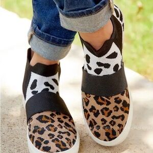 Leopard Print women’s Slip-On Shoes